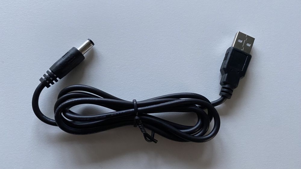 Кабель USB DC 5.5x2.1 mm 5V