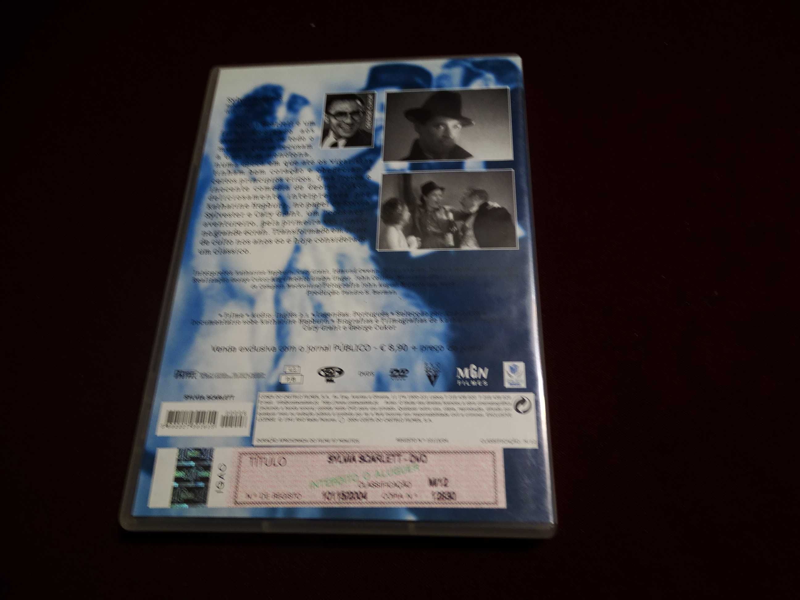 DVD-Sylvia Scarlett-Cary Grant/Katharine Hepburn