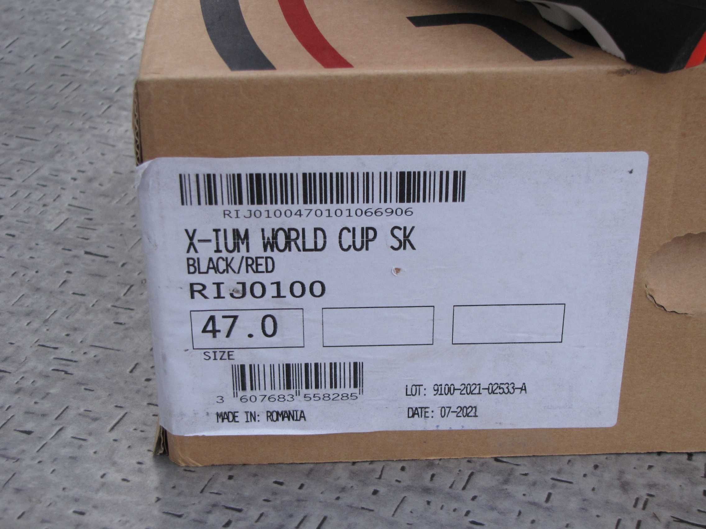 Topowy but ROSSIGNOL X-IUM WorldCup SK eu 47 /30,5 cm NOWE! Łyżwa!
