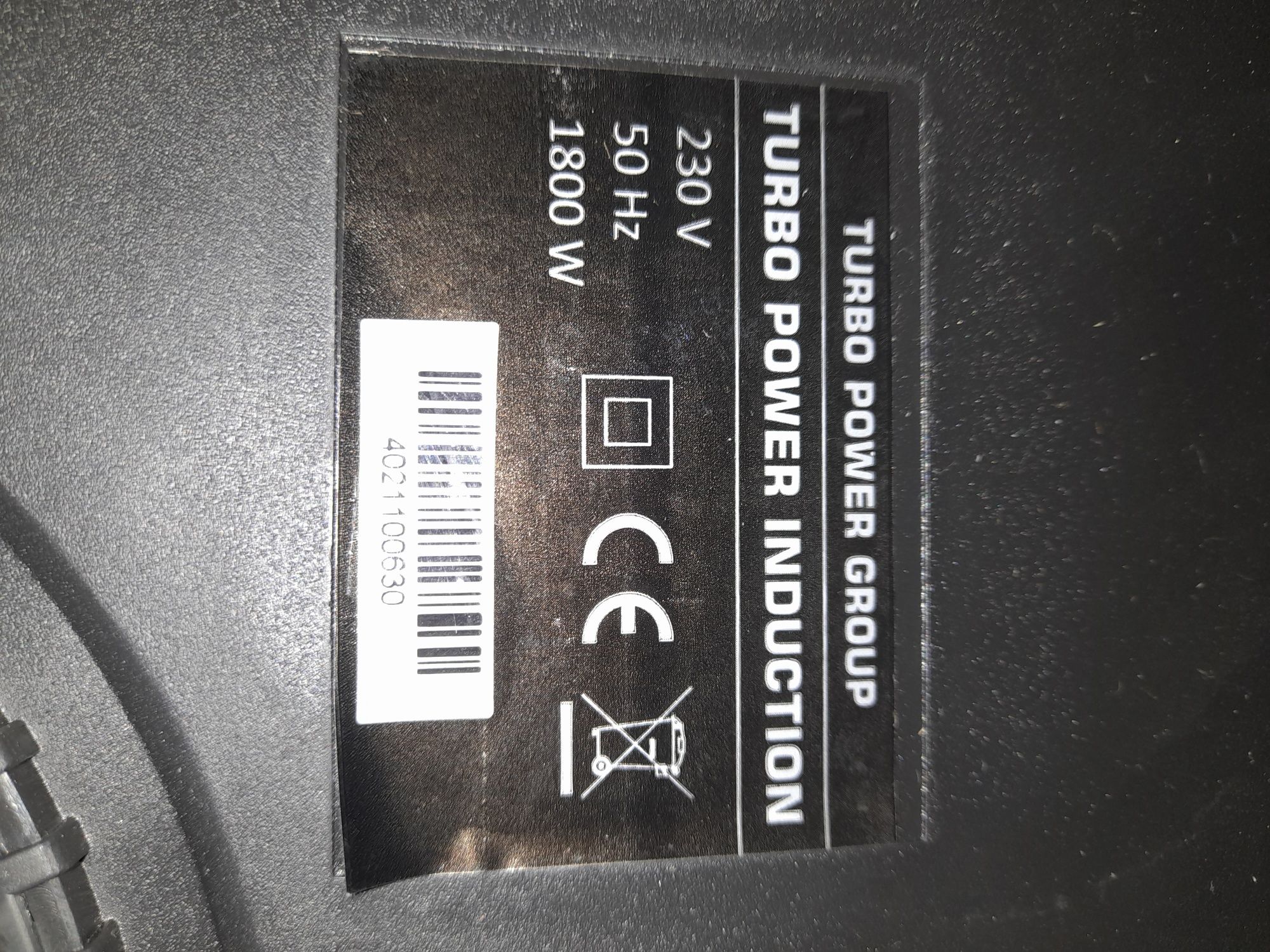 Kuchenka indukcyjna Welmax 1800W, 1 stanowiskowa duza