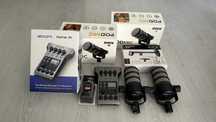 Zoom PodTrak P4 Gravador Portátil 4 Entradas XLR + Extras