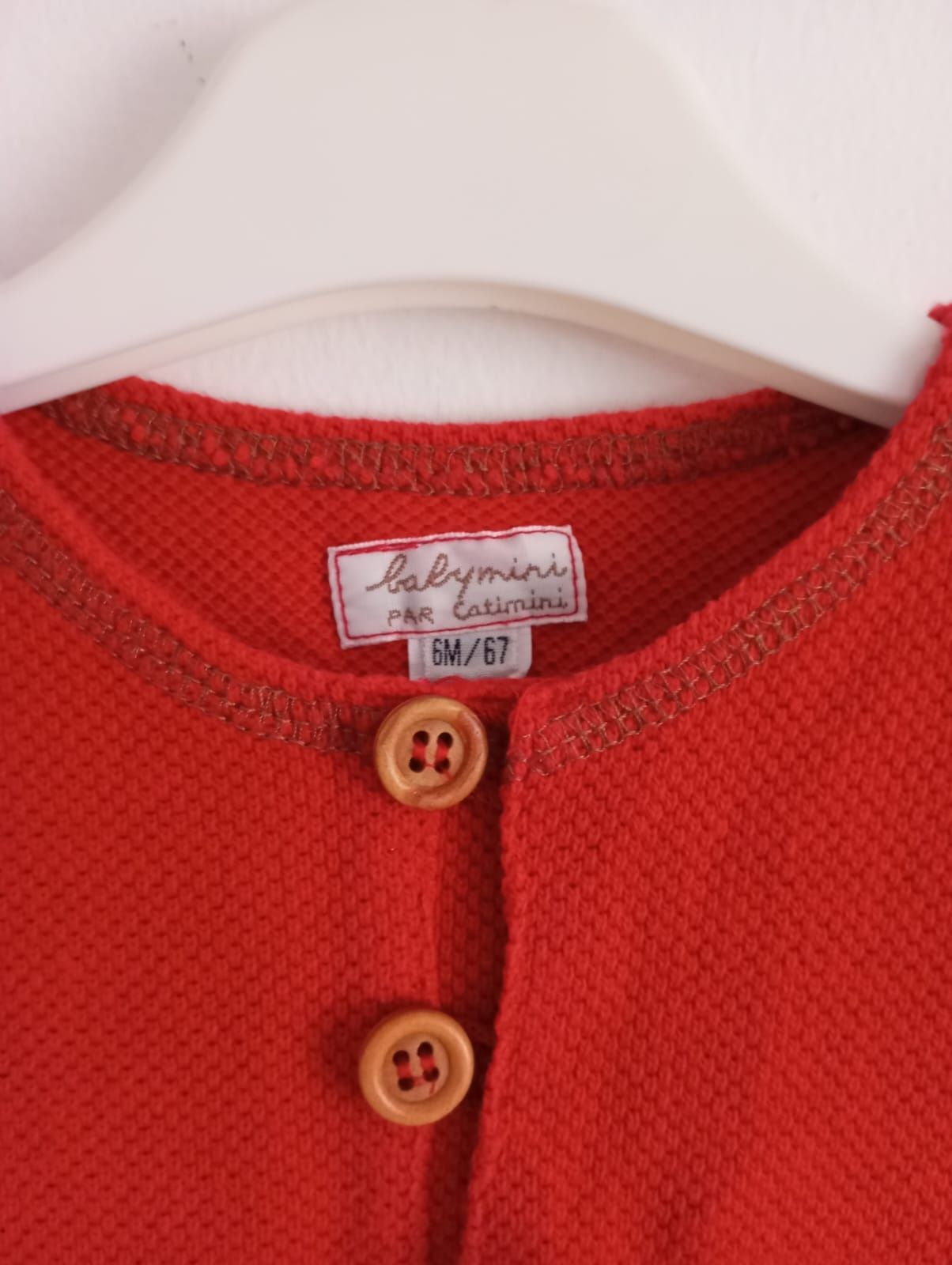 Camisola Malha Babimini par Catimini Tamanho 6 Meses