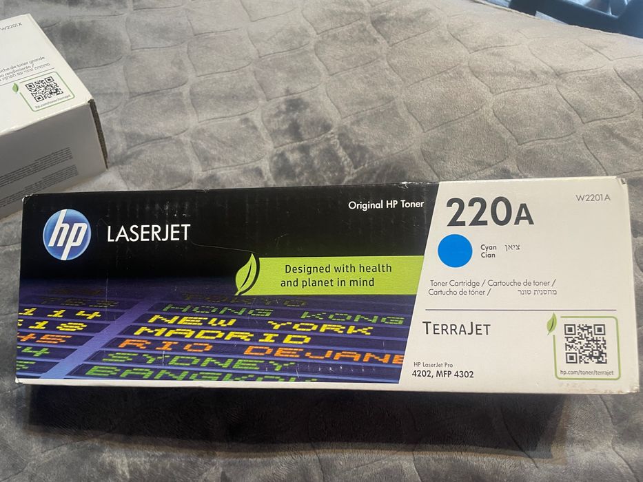 Toner HP 220A Błękitny