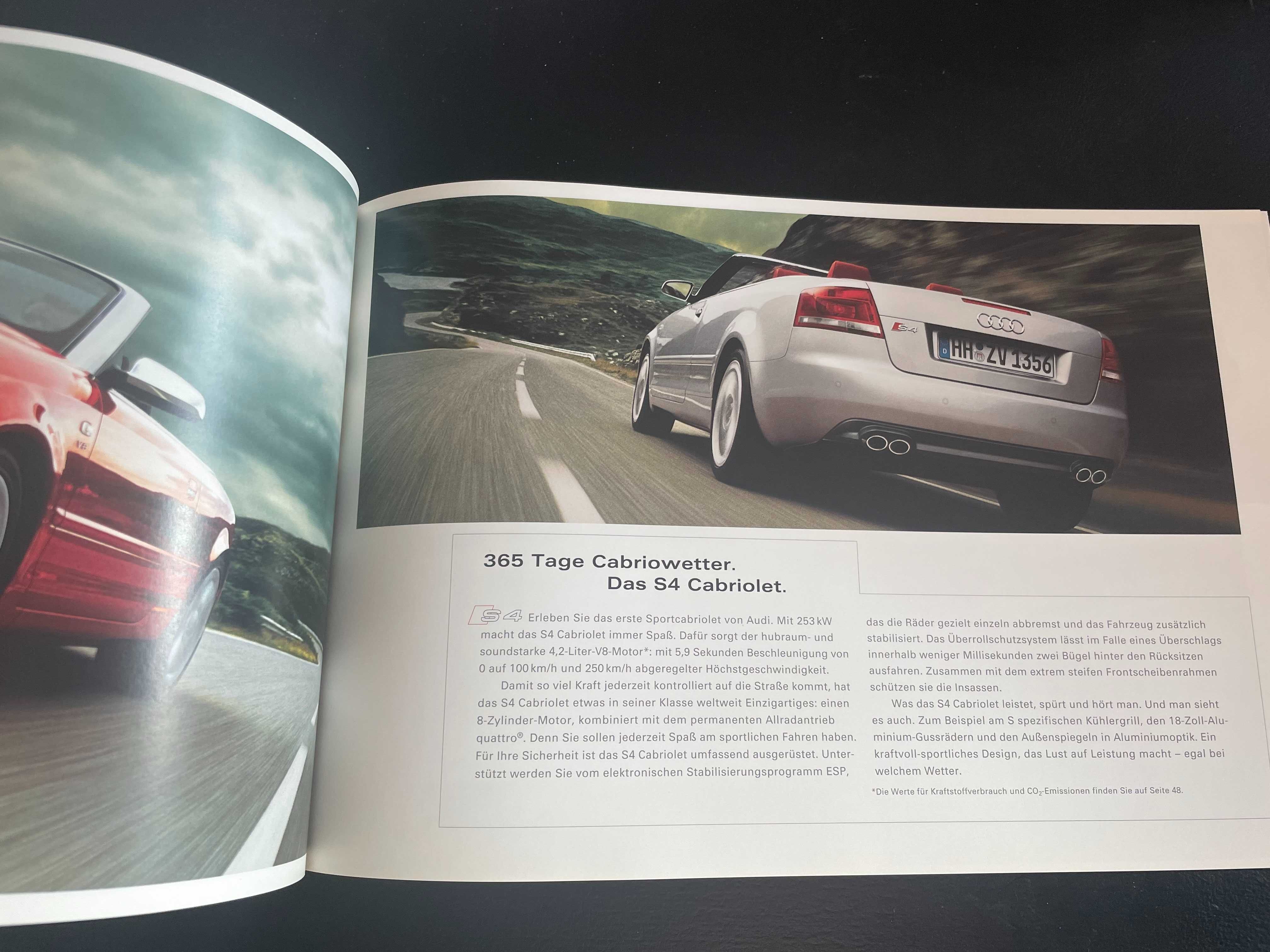 Katalog prospekt Audi program modele 2007 r. 50 stron