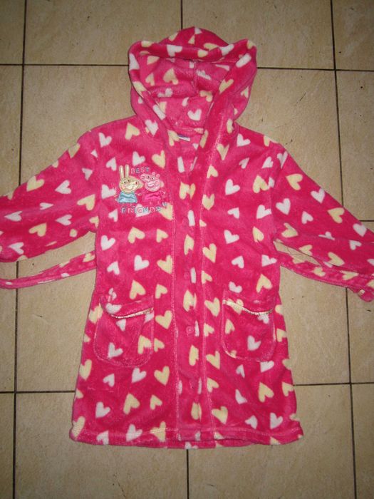 Махровый халат детски 3-4 года