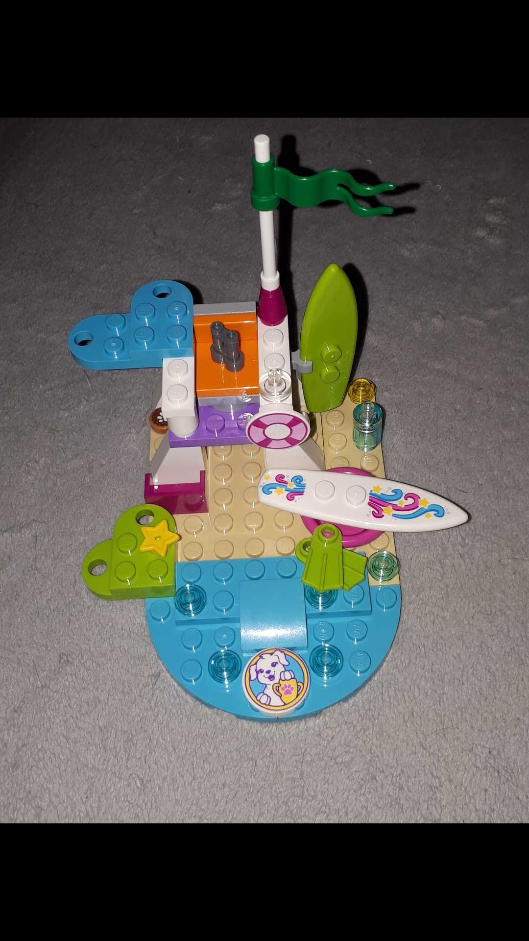 LEGO klocki Na plaży (surfing)