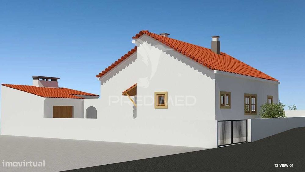 Moradia Térrea T3 com Quintal, Anexo e Garagem – Viva com Conforto...