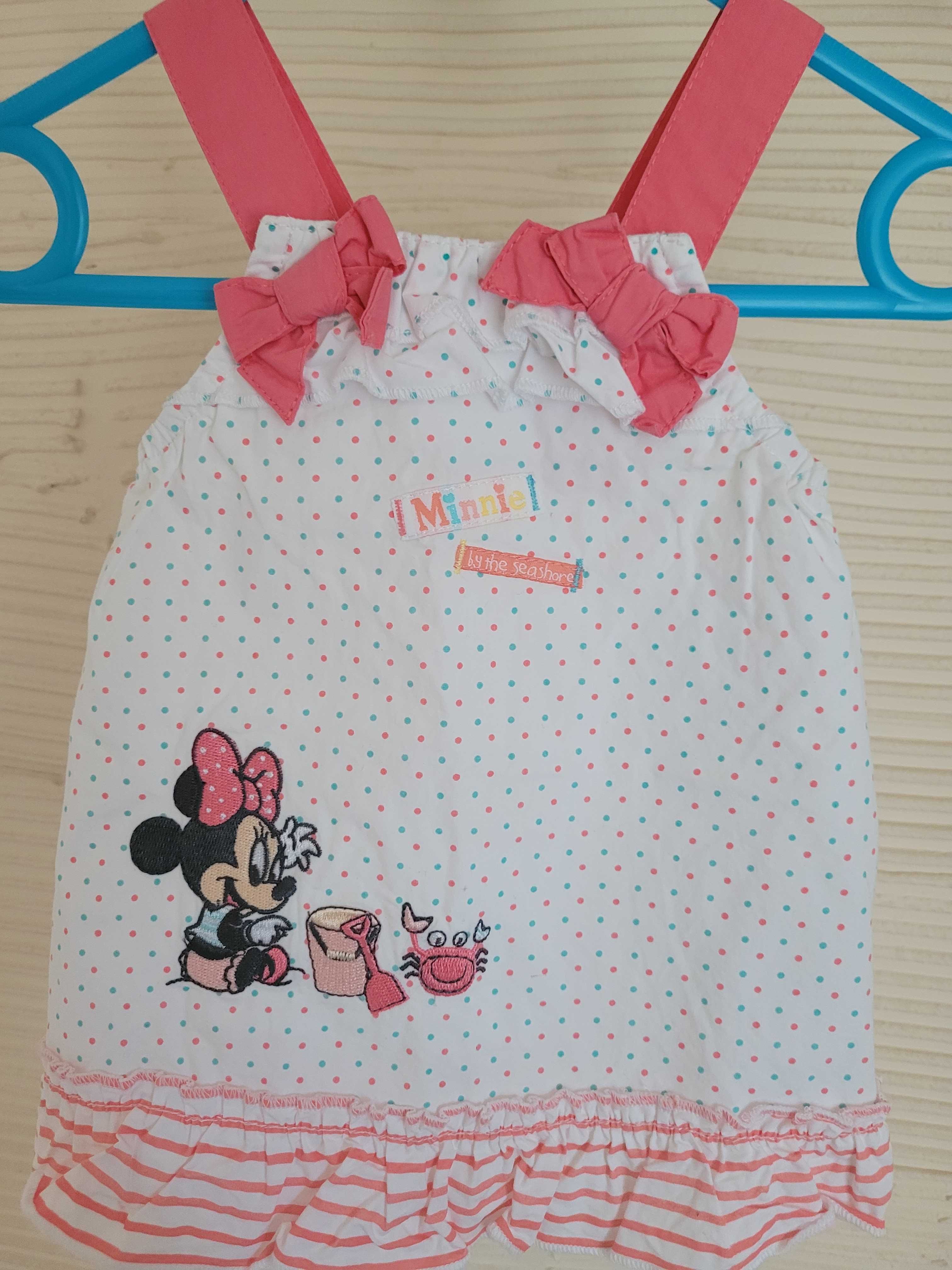 Nowa sukieneczka r. 62 Cool Club Smyk Disney Myszka Minnie