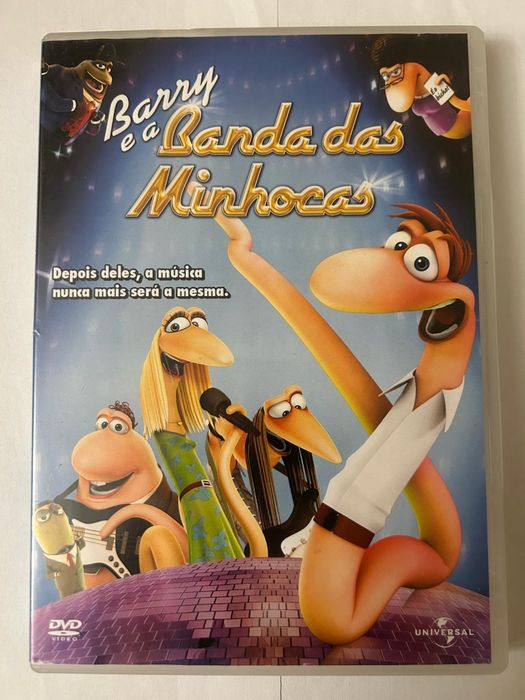 Dvd " Barry e a banda das minhocas "