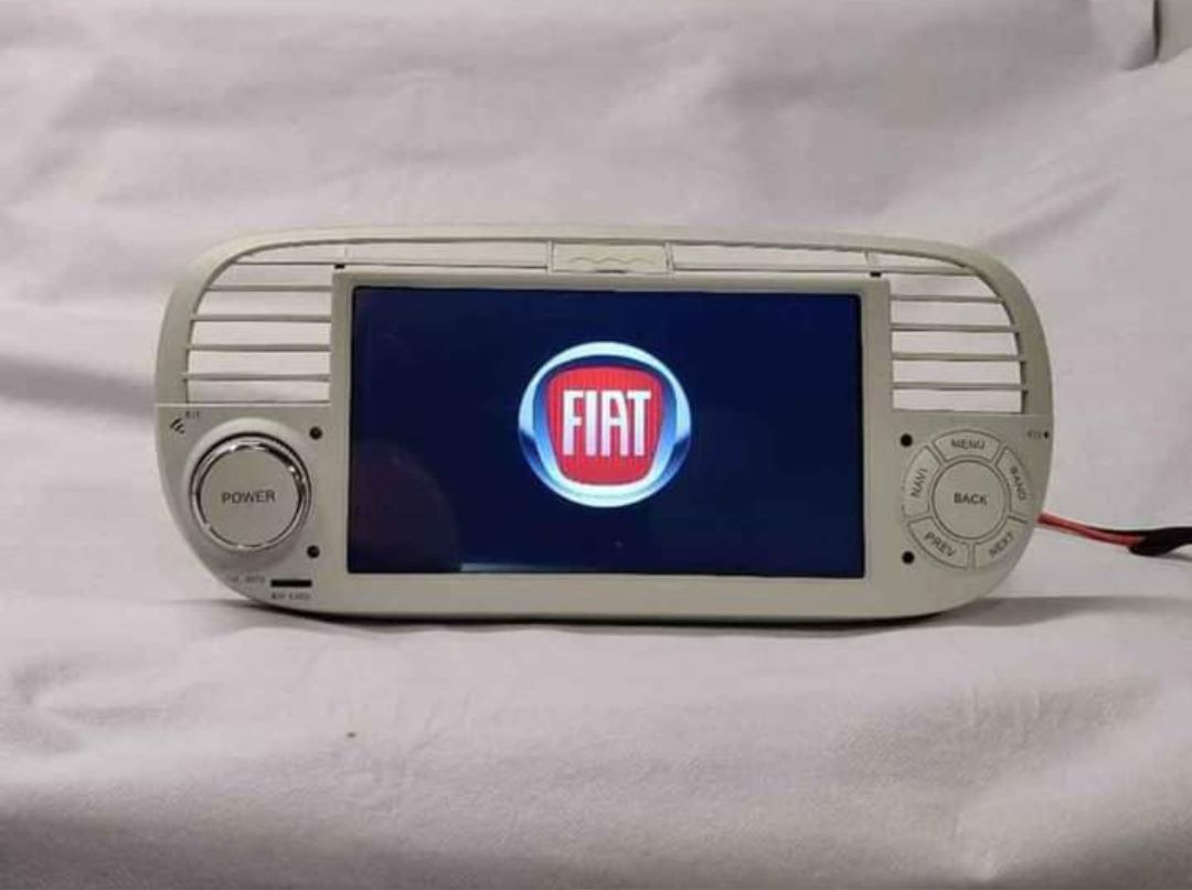 Rádio Android 12 com GPS FIAT 500 (Artigo Novo)