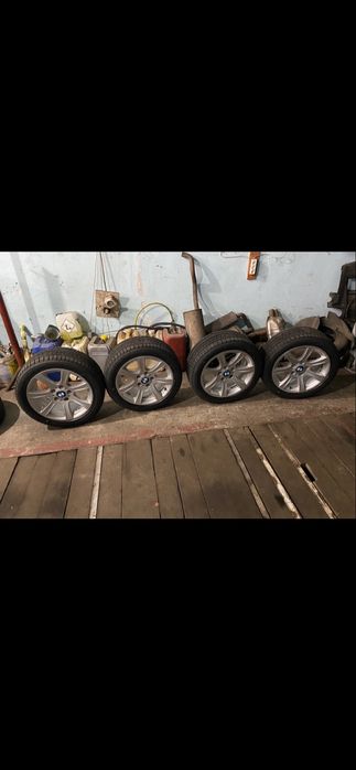 Продам диски бмв р17 с новой резиной