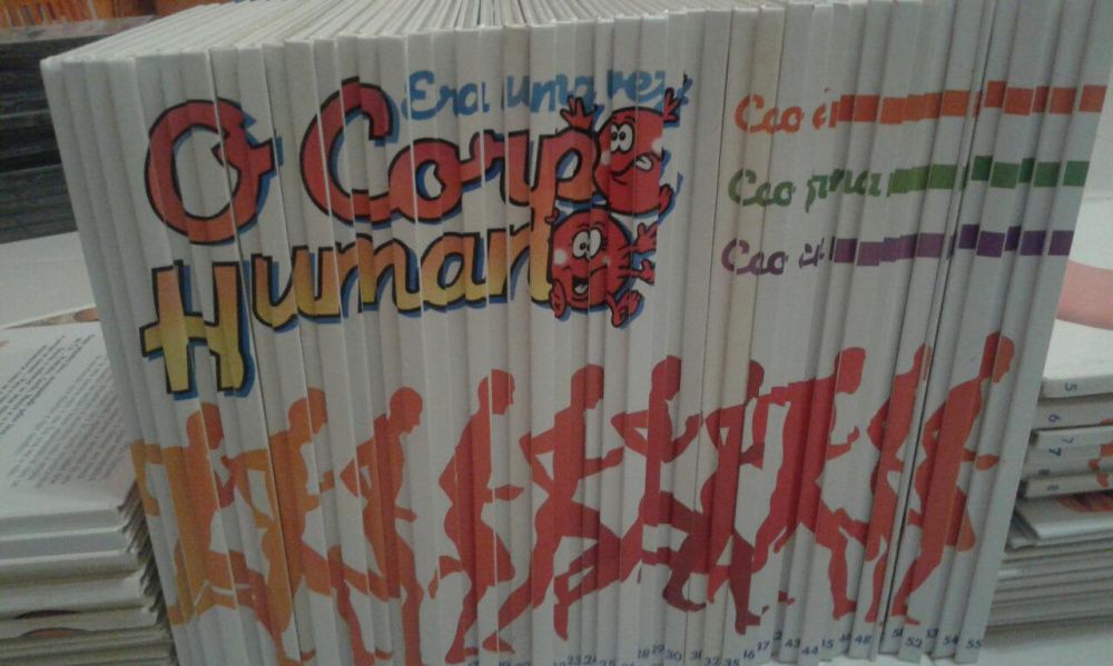 Livros infanto juvenis sobre O corpo humano  / Coleção O corpo humano