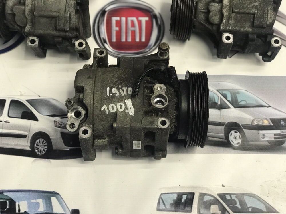Компресор кондиціонера на Fiat Doblo Фіат Добло 223. 1.6v,1.3Mjet,1.9