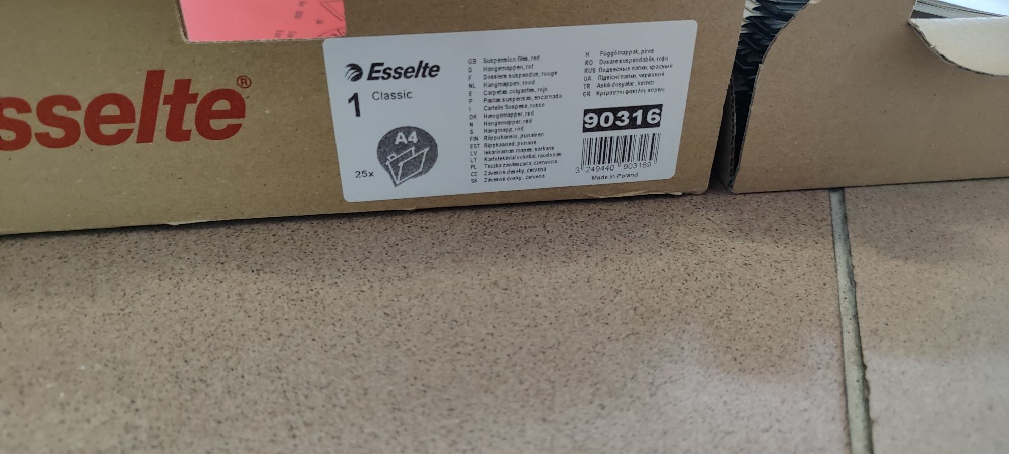 Nowe Skoroszyty zawieszane A4