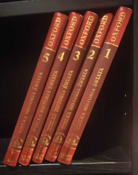Oxford/ Wielka Historia Świata/ 5 tomów