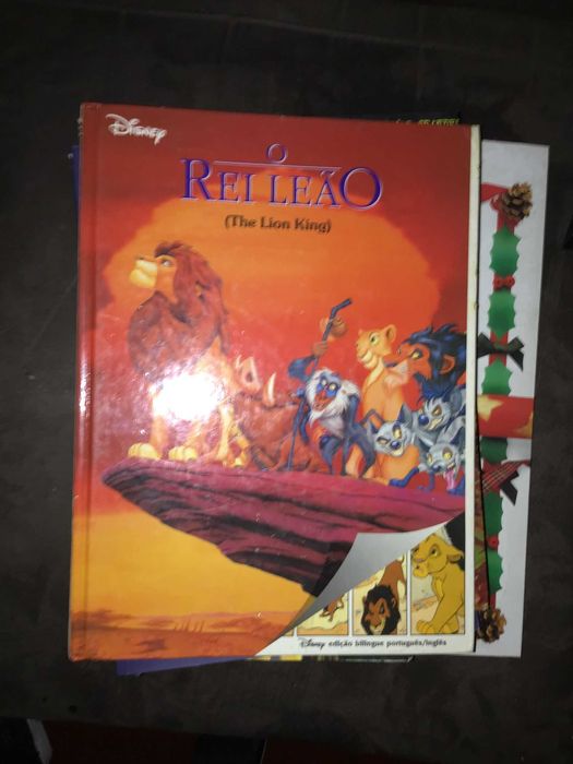 livro o rei leao disney