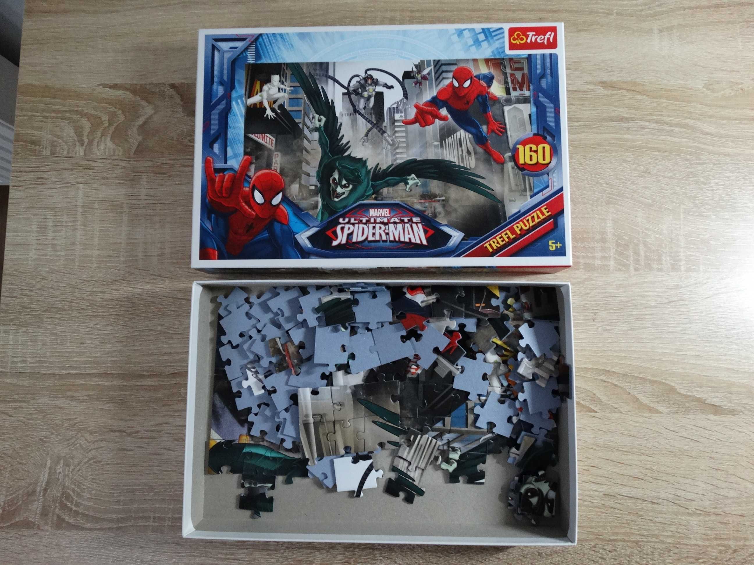 Puzzle 160 elementów Spiderman