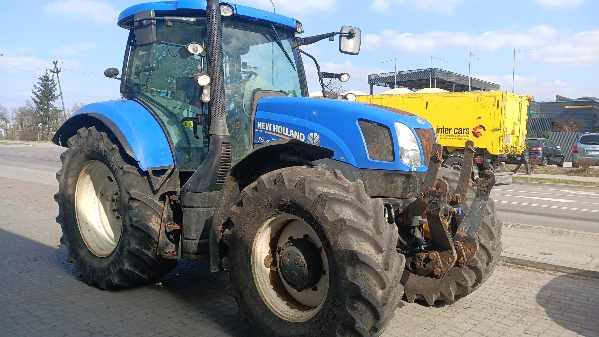 New Holland T6.175 świeżo sprowadzony