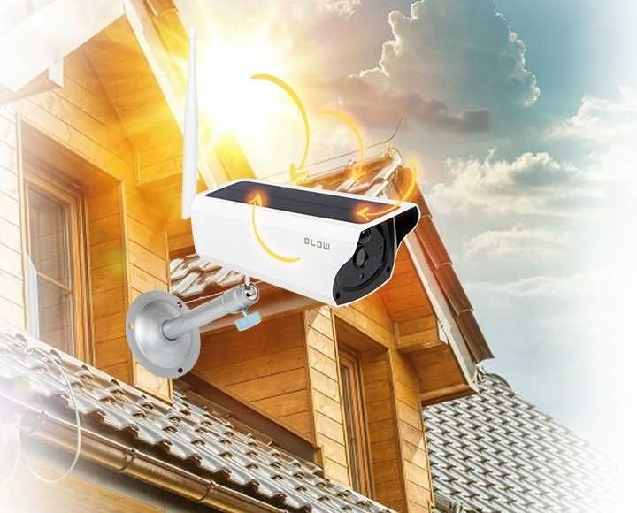 Kamera BLOW WiFi H-492 2MP z panelem solarnym`