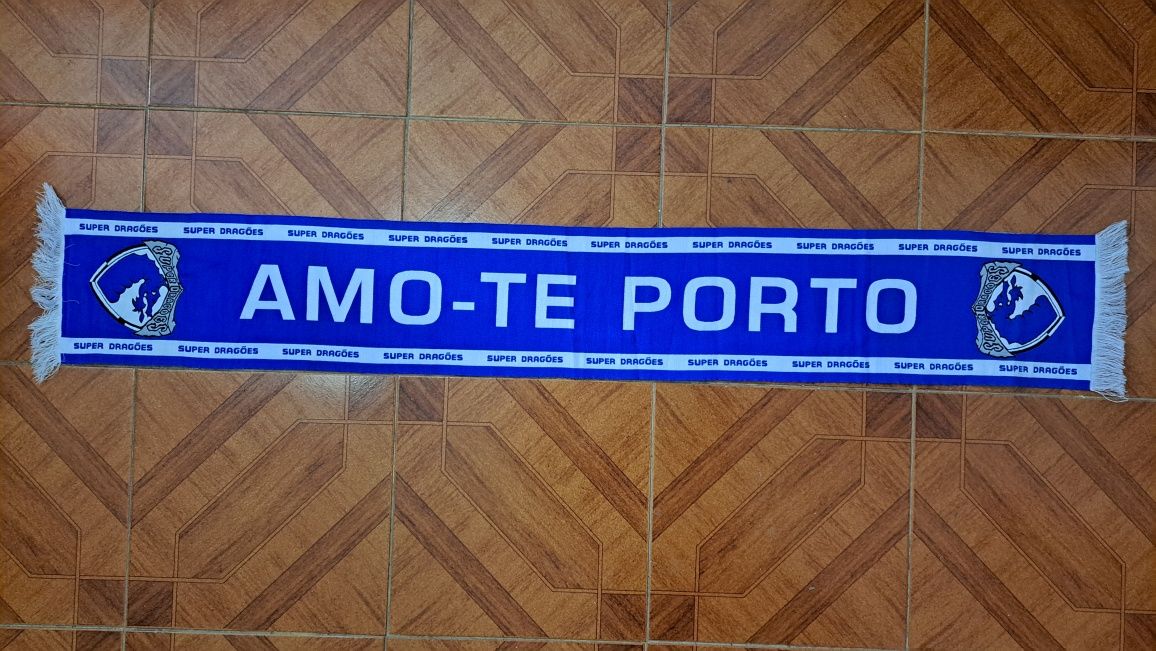 Cachecol do FC Porto - Super Dragões - Amo-te Porto