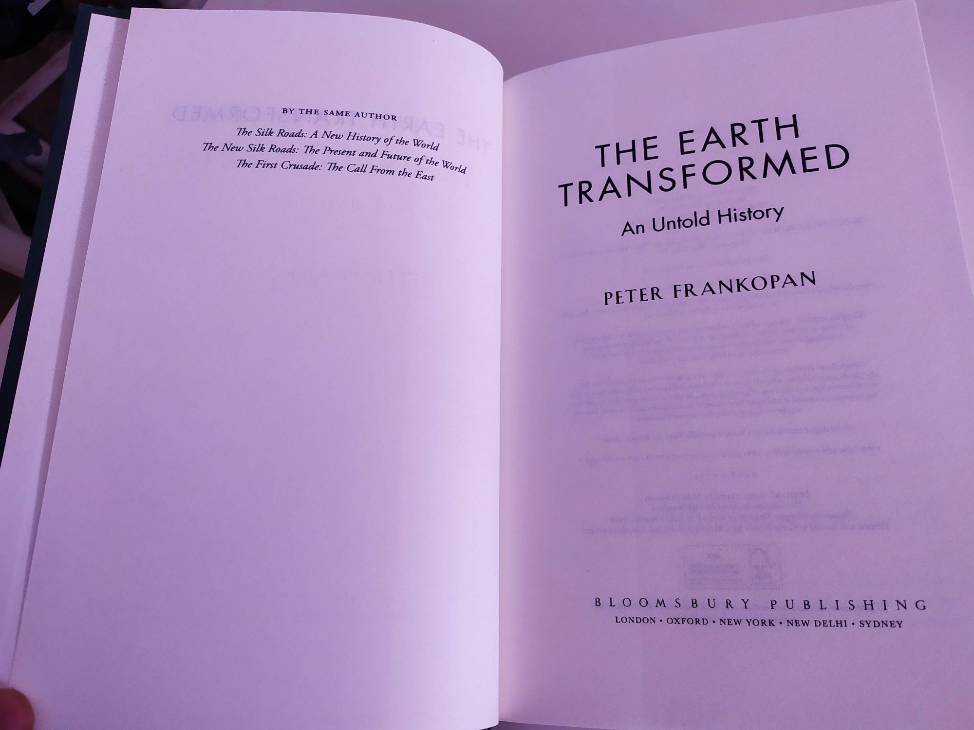 The Earth Transformed de Peter Frankopan