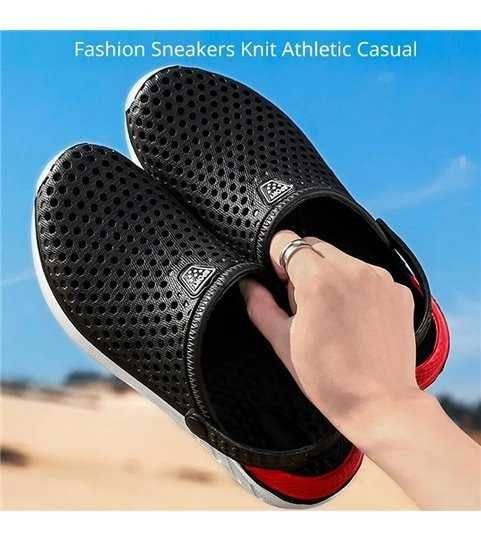 Sandálias Antiderrapantes, à Prova de Água, Tamanho 42, Preto - Goeik