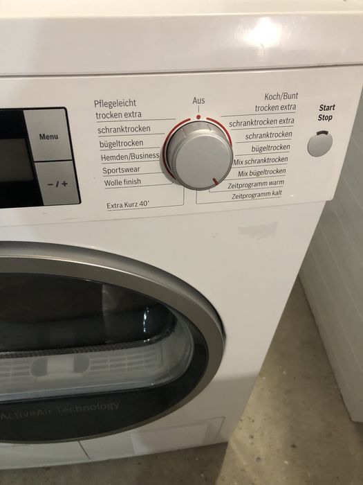 Сушильна машина компресорна Bosch з тепловим насосом