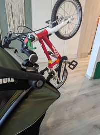 Bagażnik rowerowy ABS do przyczepki rowerowej wózka THULE matowy