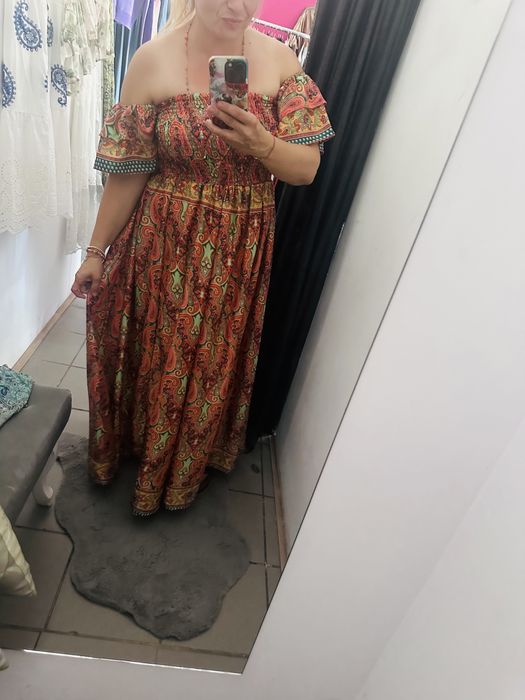 Sukienka boho indyjska 44