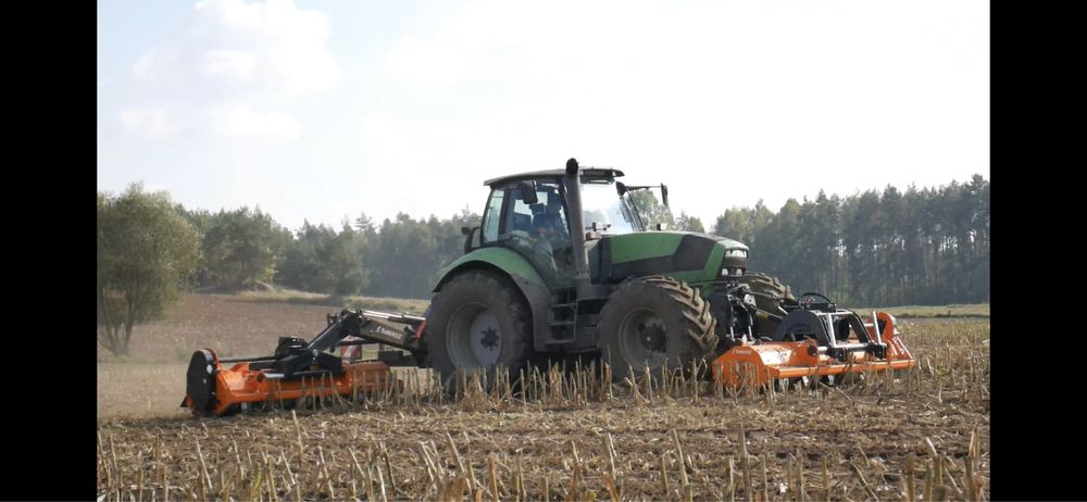 Mulczer SaMASZ MAMUT 860 mulczowanie kukurydzy nieużytków pług dłutowy