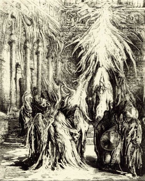 Cykl pieciu prac pt."Narnia"