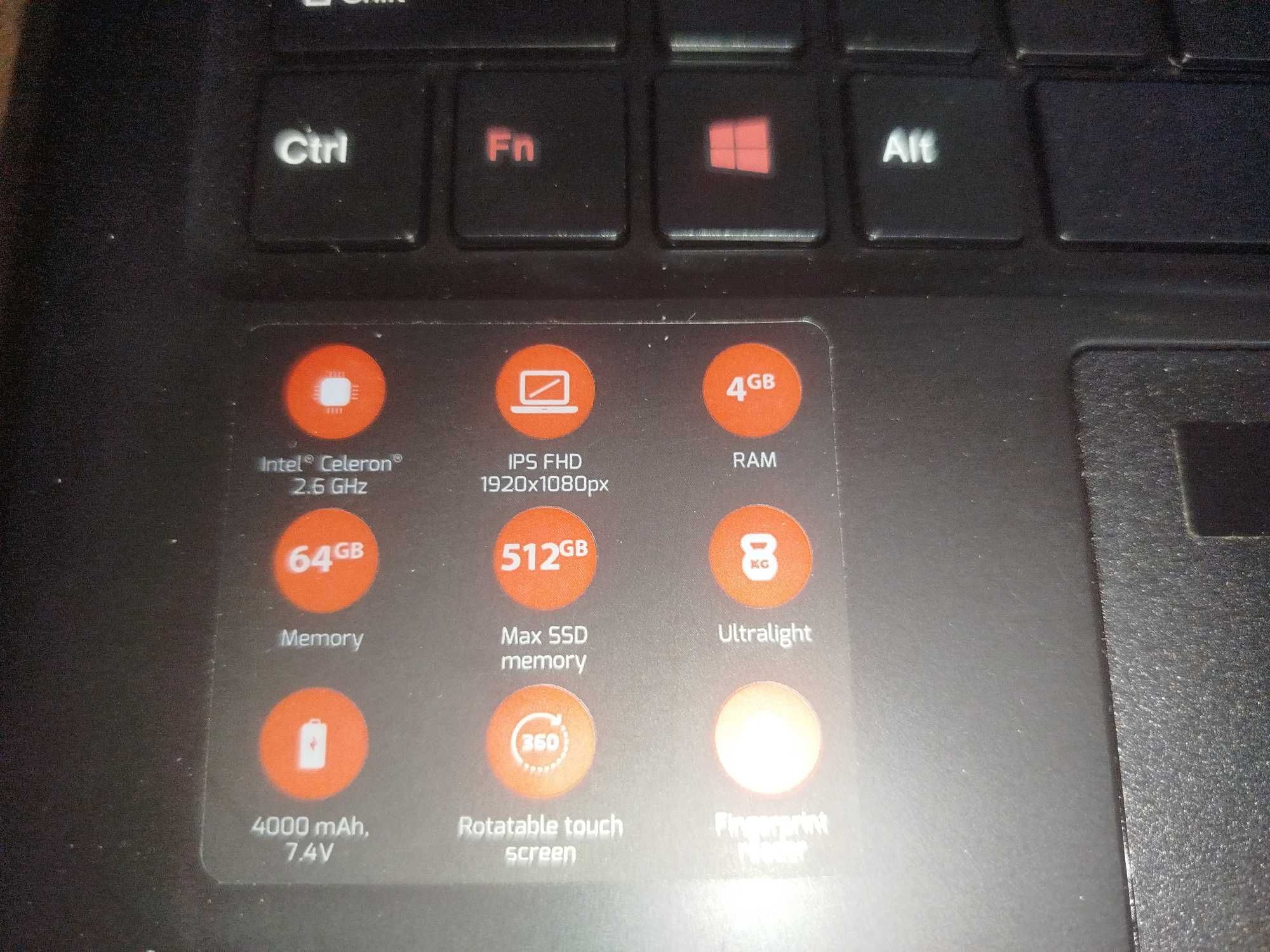 Laptop/tablet Techbite arc 11.6