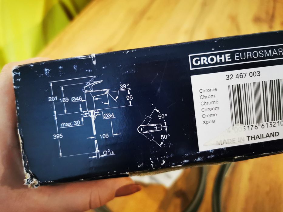 2 baterie umywalkowa GROHE Eurosmart