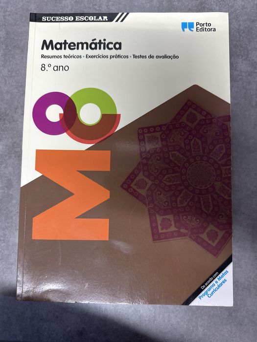 Matemática - livro de estudos 8 ano