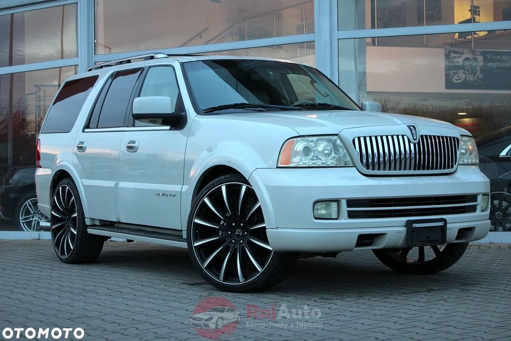 Lincoln Navigator 4WD Luxury, Perła, ZF, 7osobowy, Japonia, Faktura 23% 2 komplety kół