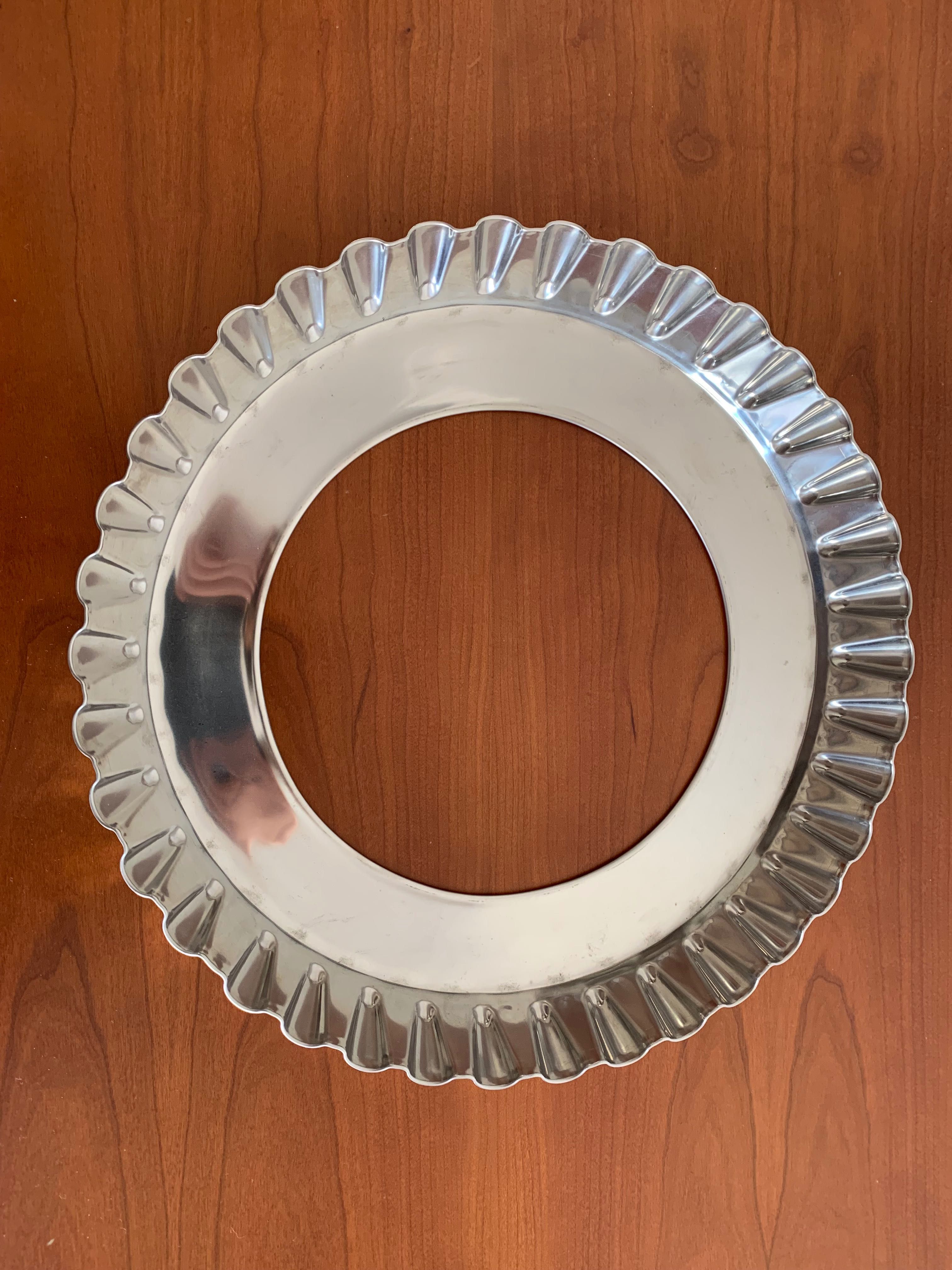 Novo INOX Forma Tarte amovível (utensílio cozinha)