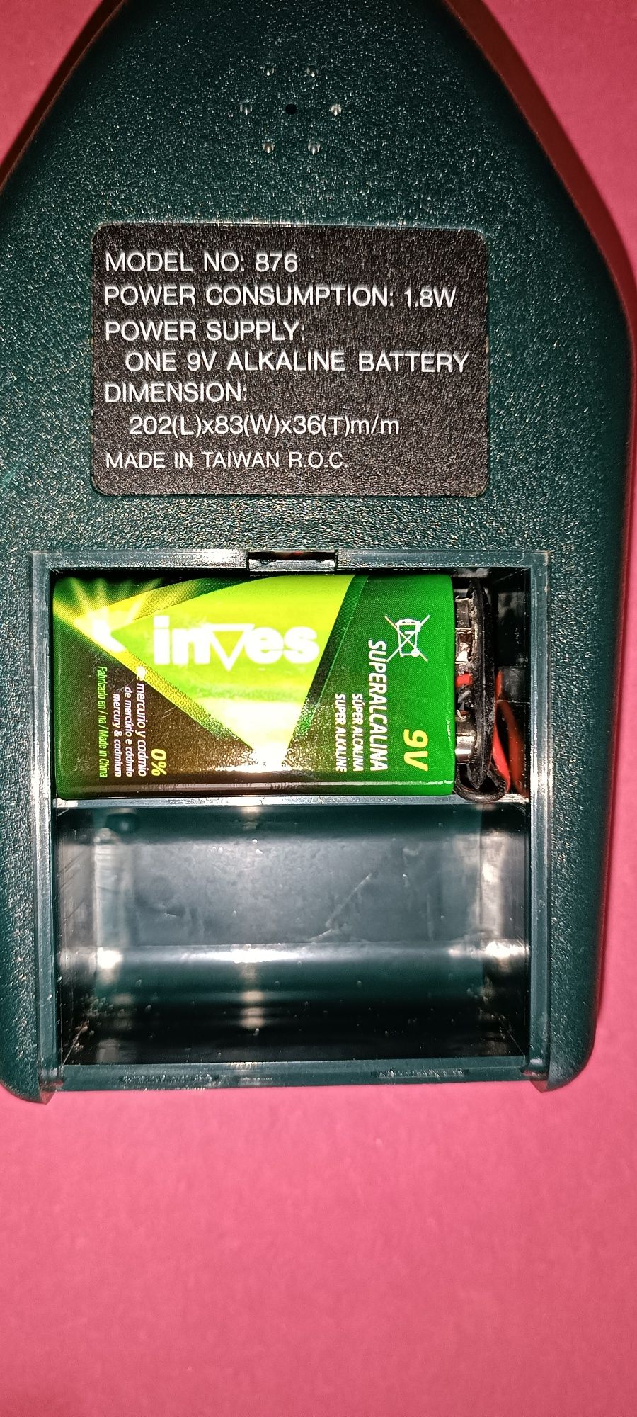 Antigo e Raríssimo Alcohol tester