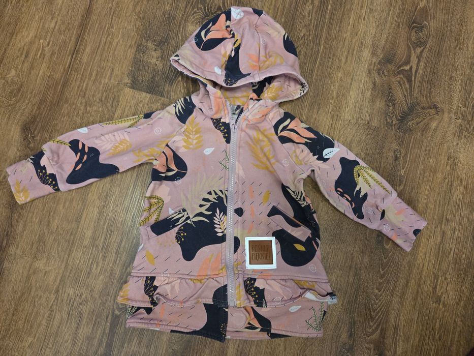 Bluza rozpinana ROŚNIJ PIĘKNIE roz.74-80-86