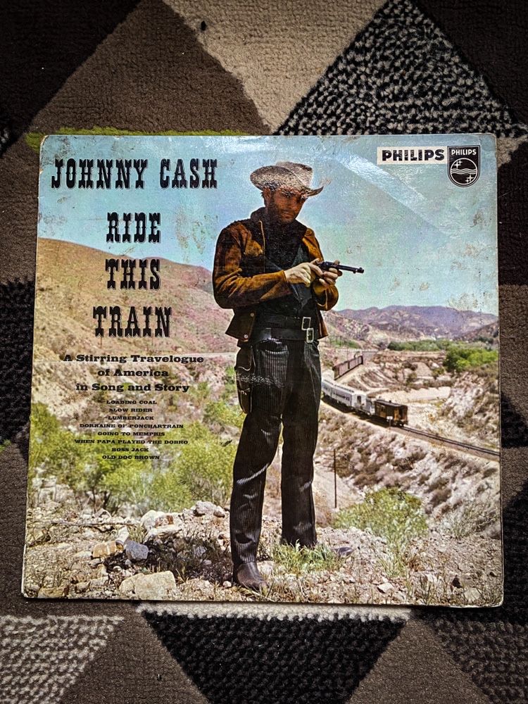 Johnny Cash - Ride This Train 1960, vinyl, пластинка