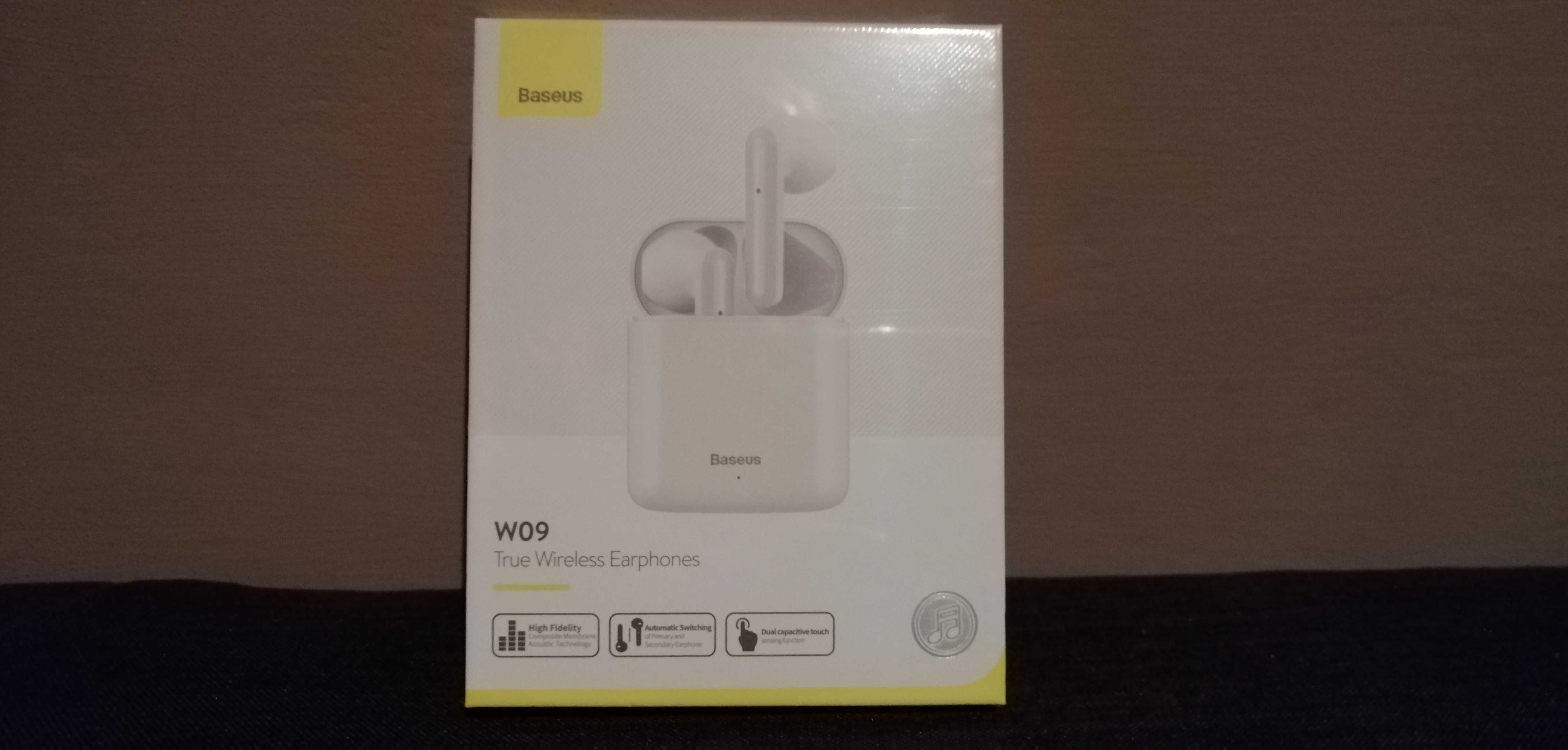 Słuchawki bezprzewodowe Baseus Encok W09 True Wireless
