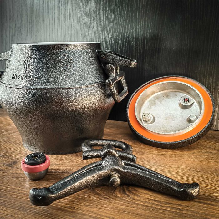 Казан-скороварка 2в1 Misgaran 10л | Швидке приготування, польова кухня