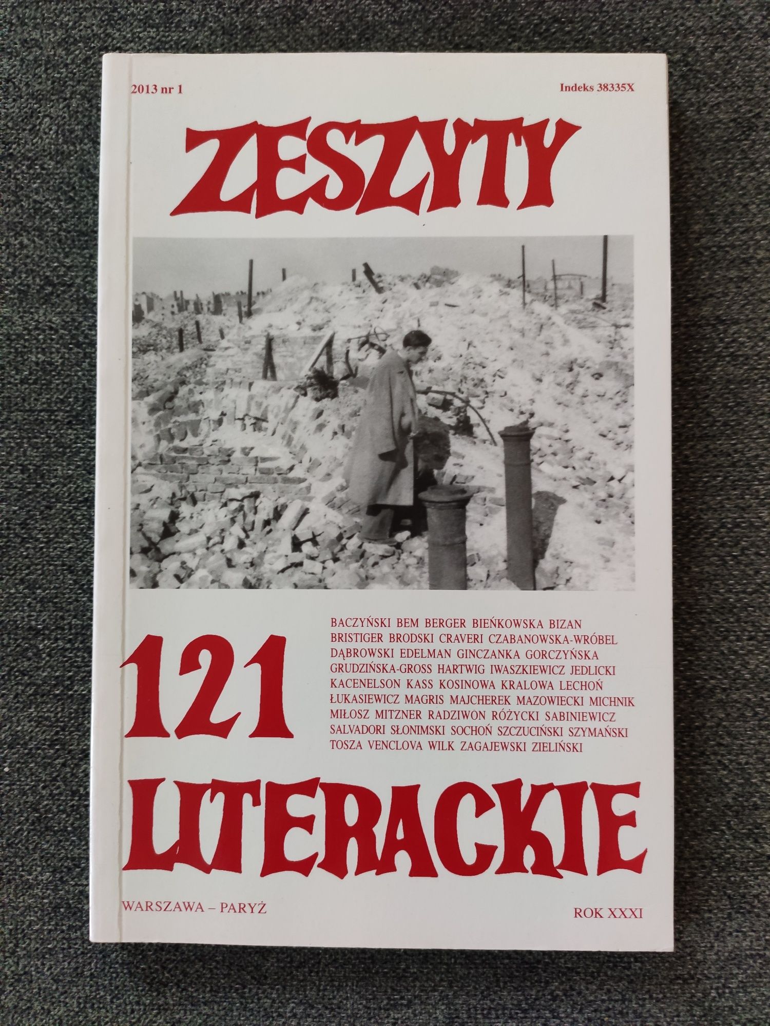 Zeszyty literackie nr 121