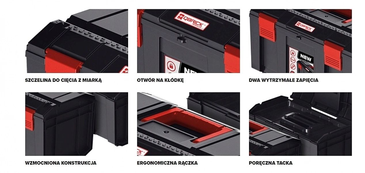 Skrzynka Na Narzędzia Qbrick Regular R-Box 16'' #