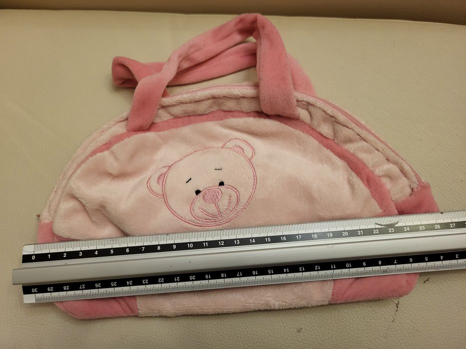 Milusia torebka z misiem dla małej dziewczynki