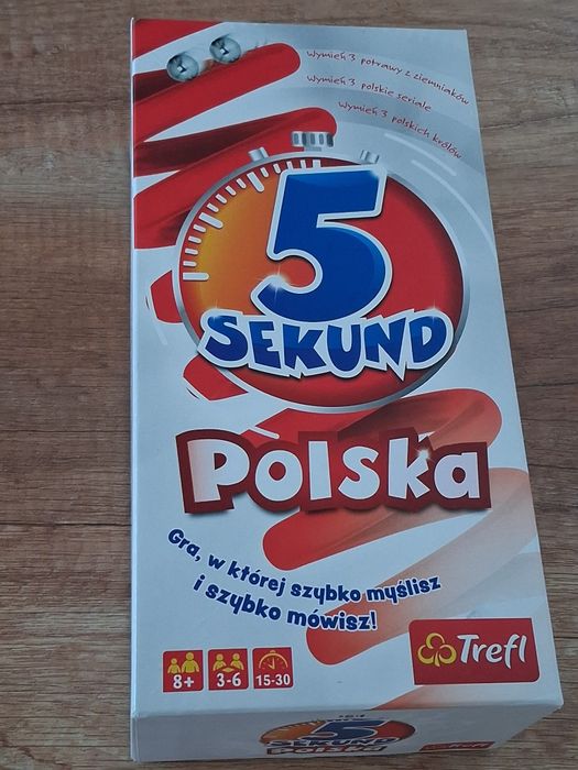 Zestaw gier: Kalambury, Gorący Ziemniak, 5 Sekund Szybka WYSYŁKA !