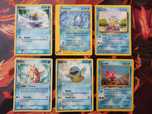 12 pokémons, 10 energias de água