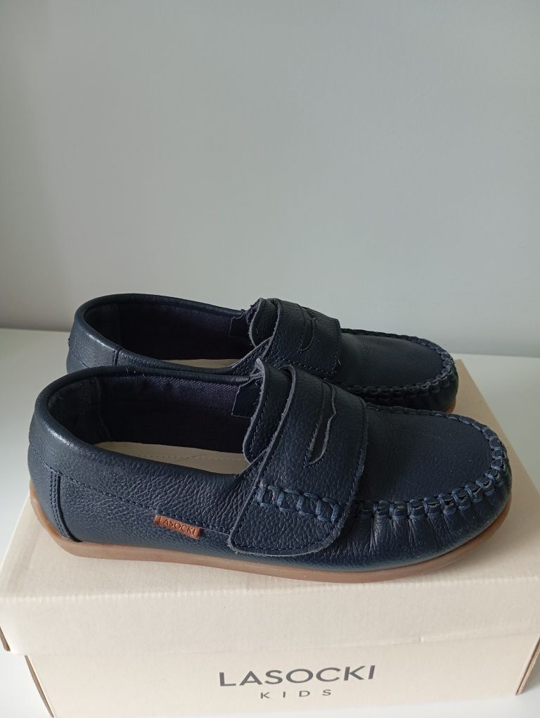 Buty mokasyny chłopięce lasocki rozm.29