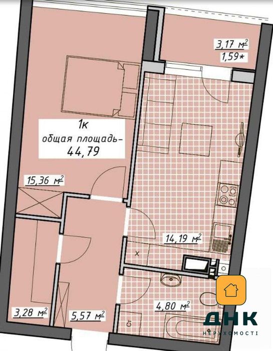 ‼️КЛАССНАЯ  1к Квартира ‼️ ВИД НА МОРЕ ‼️Балкон ЖК АТМОСФЕРА Аркадия