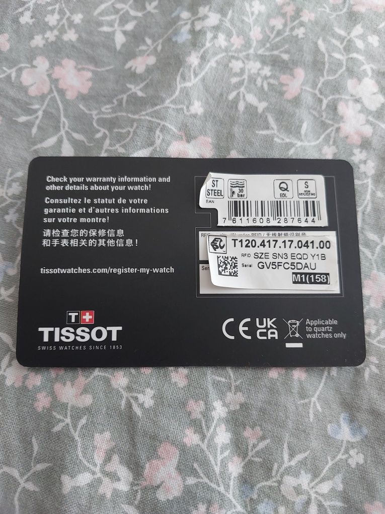 Zegarek Tissot T120.417.17.041.00
Szwajcarskiej produ