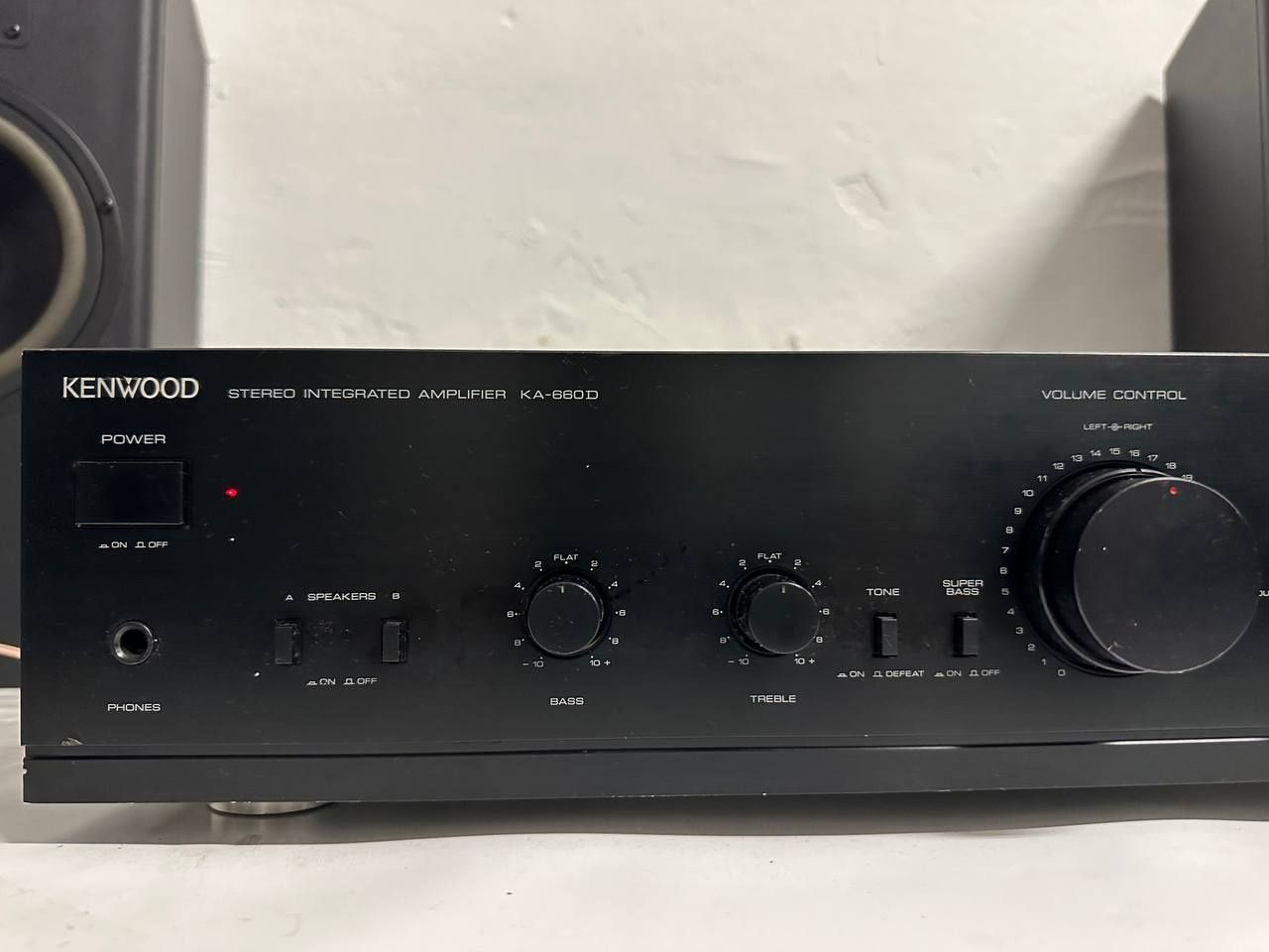 Wzmacniacz stereo Kenwood KA-660D, 2*10 Watt, Japan